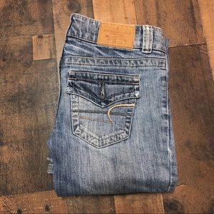 American Eagle Boyfriend Jeans, Size 0 Short